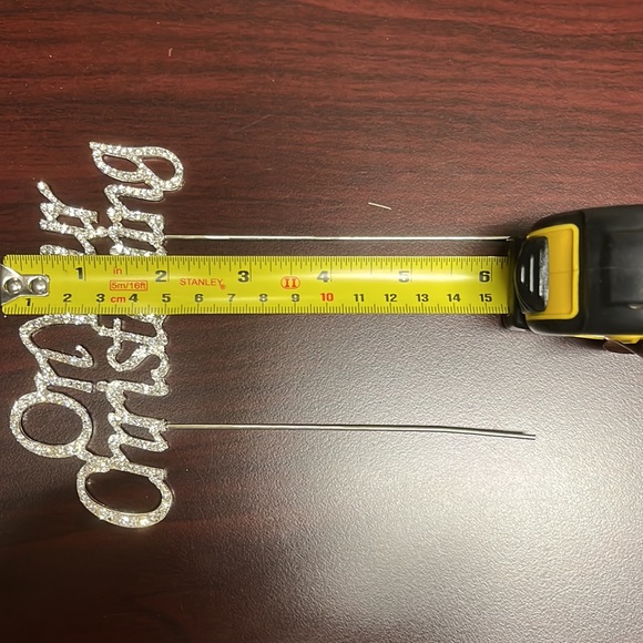 Rhinestone cake topper - Picture 6 of 6